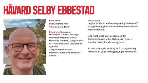 Håvard Selby Ebbestad stiller til valg