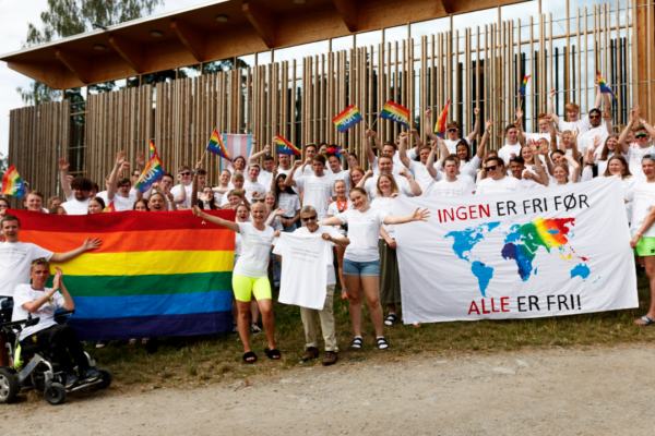 pride på Utøya