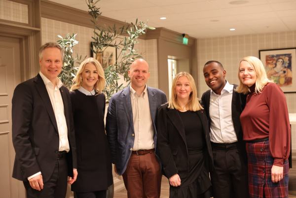 Jon-Ivar Nygård, Elise Waagen, Hashim Abdi, Solveig Vitanza, Ronny Aukrust og Mette-Gro Karlsen.