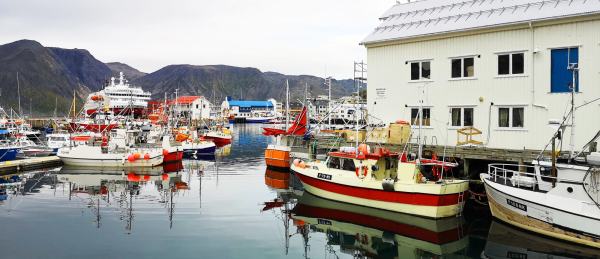 Havna i Honningsvåg. Foto: Ronny Wilhelmsen