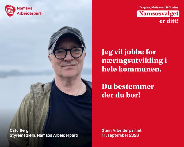 ferdigprodukt - cato berg - næringsliv