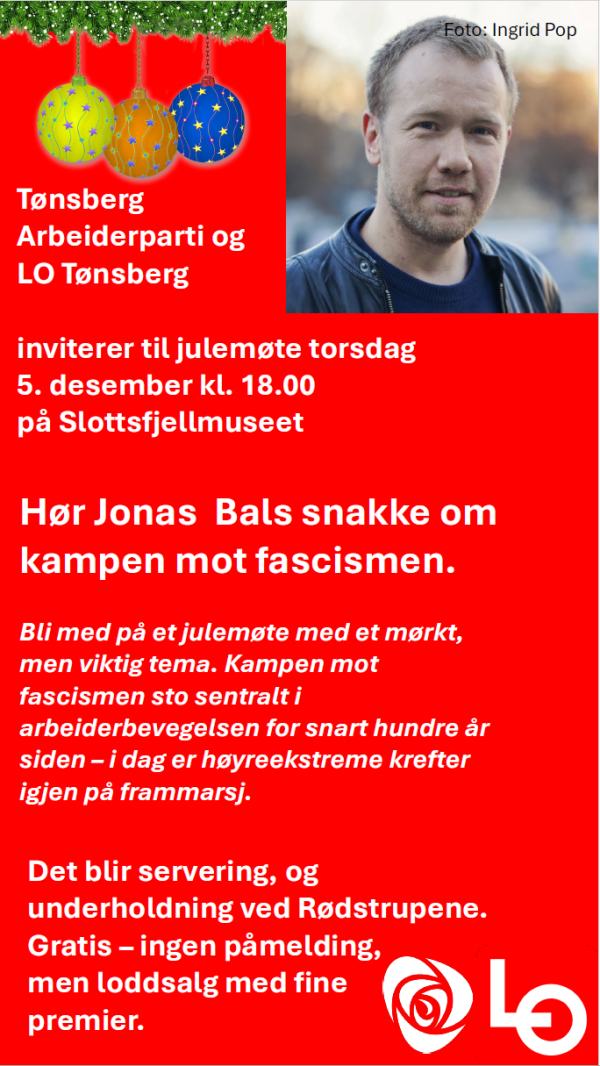 Julemøte med Jonas Bals