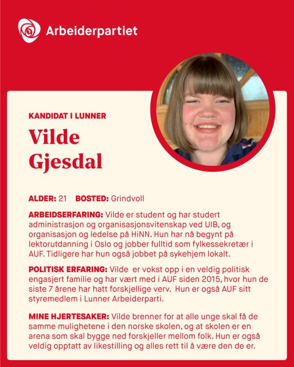 Vilde Gjesdal