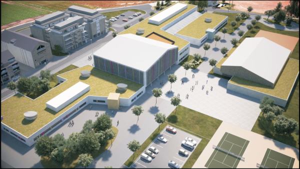 Søgne videregående skole på Tangvall