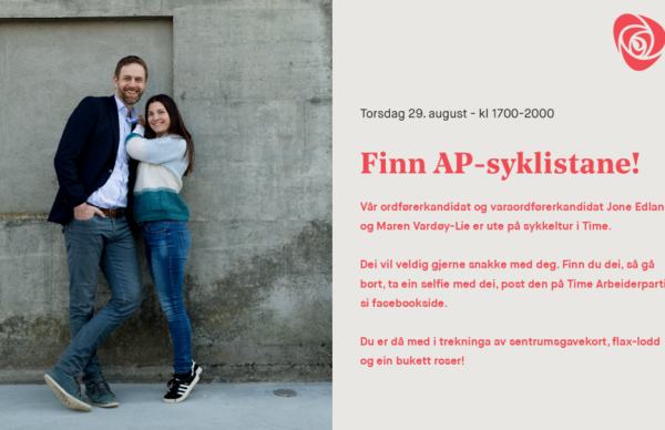 Jone og Maren - AP syklistane