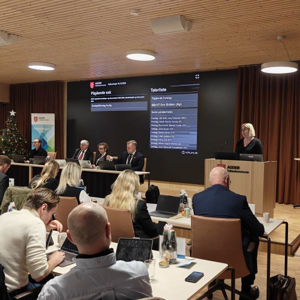 Gro Bråten legger fra Ap sitt budsjettforslag for 2026