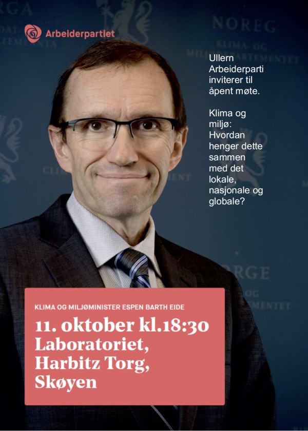 All informasjon om det åpne møtet