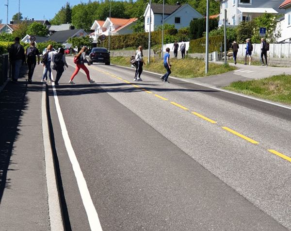 Trafikksikkerhet prioritet nummer 1.