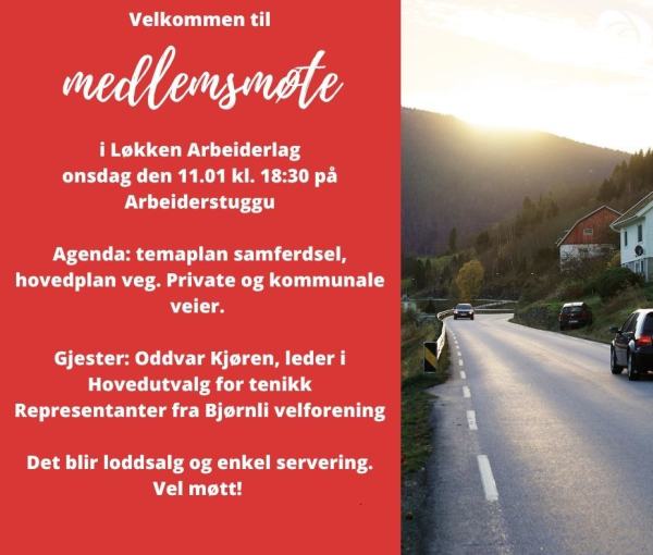 Plakat for arrangementet