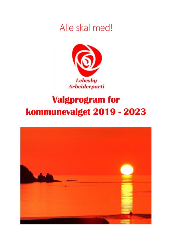 programforslag arbeiderpartiet 2019