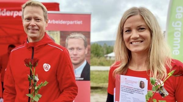 Harald Tyrdal og Hanne Gabrielsen