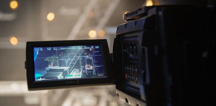 Kamera klart til livestream. Foto: VALY (Ikke gjenbruk)