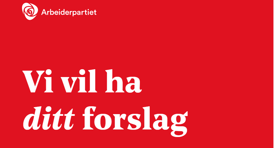 Gi ditt forslag til Ringsaker Arbeiderpartis program for kommunevalget 2023