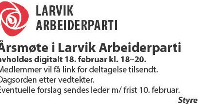 Denne gangen møtes vi digitalt den 18. februar kl. 18 til 20. Info om hvordan du logger deg på kommer.