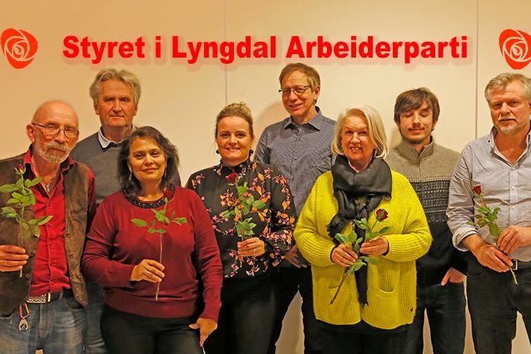 Bjørn Bækkelund, sekretær, Johan Ekeland, nestleder, Ila D. Patel, leder, Hilde Risbakken Ekeland, medlem, Eivind Arnt Husøy, medlem, Marie Lovise Johnsen, medlem, Edi Jadranko, medlem (AUF), Jan Atle Toft, medlem