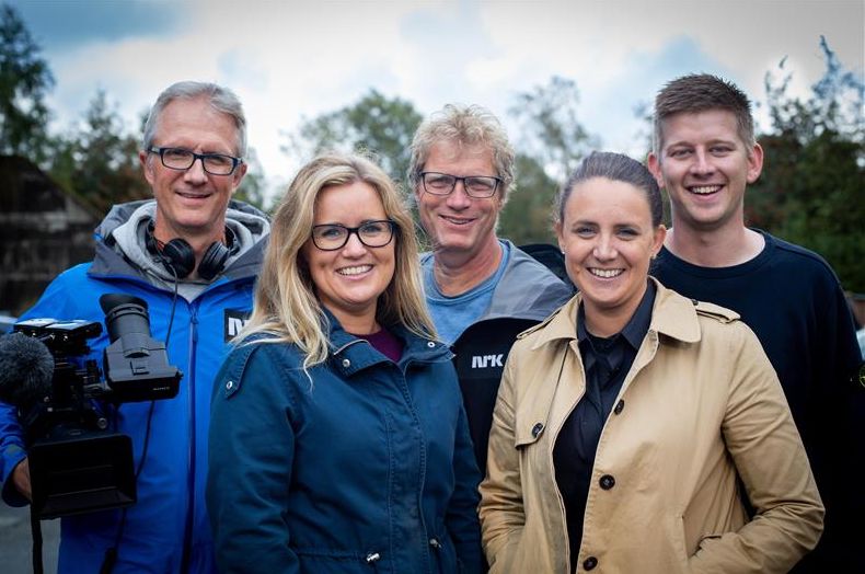 Frå venstre: Ole Andreas Bø, Mari Friestad, Øystein Ellingsen, Cecilie Berntsen Jåsund og Torkel A. Schibevaag

Foto: Erik Waage/NRK