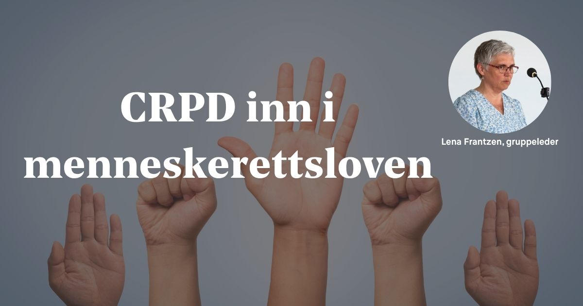 Lena Frantzen skriver om CRPD