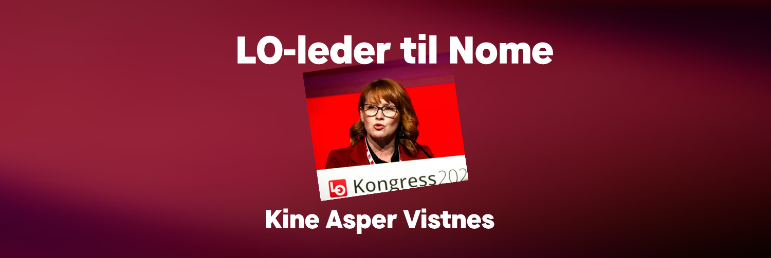 LO-leder Kine Asper Vistnes kommer til vårt årsmøte