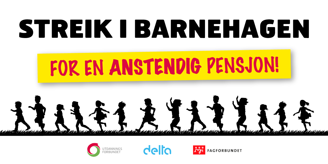 Streik i private barnehager. 