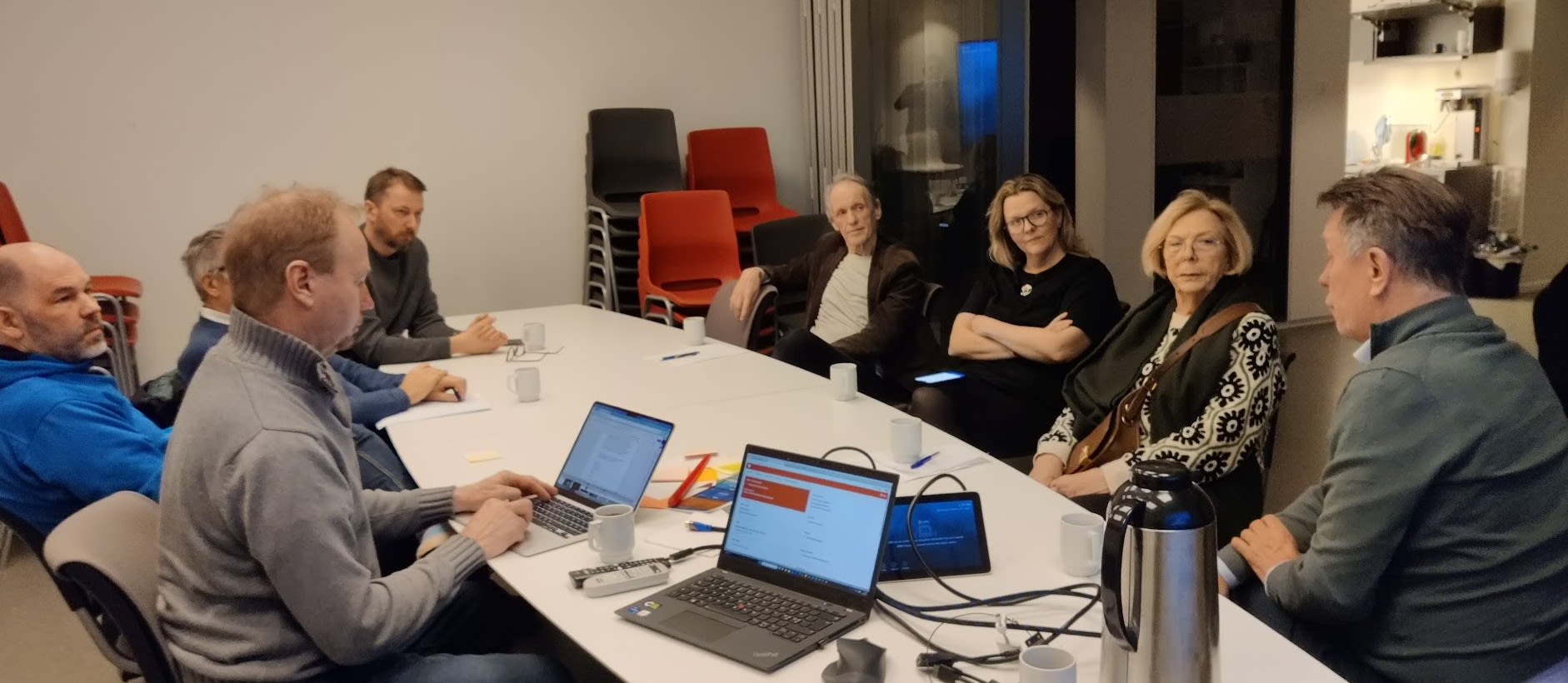 Ordfører Gunnar Wilhelmsen innledet til debatt på årsmøtet. Og debatt, det ble det. 