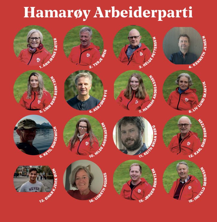 Alle våre representanter samlet