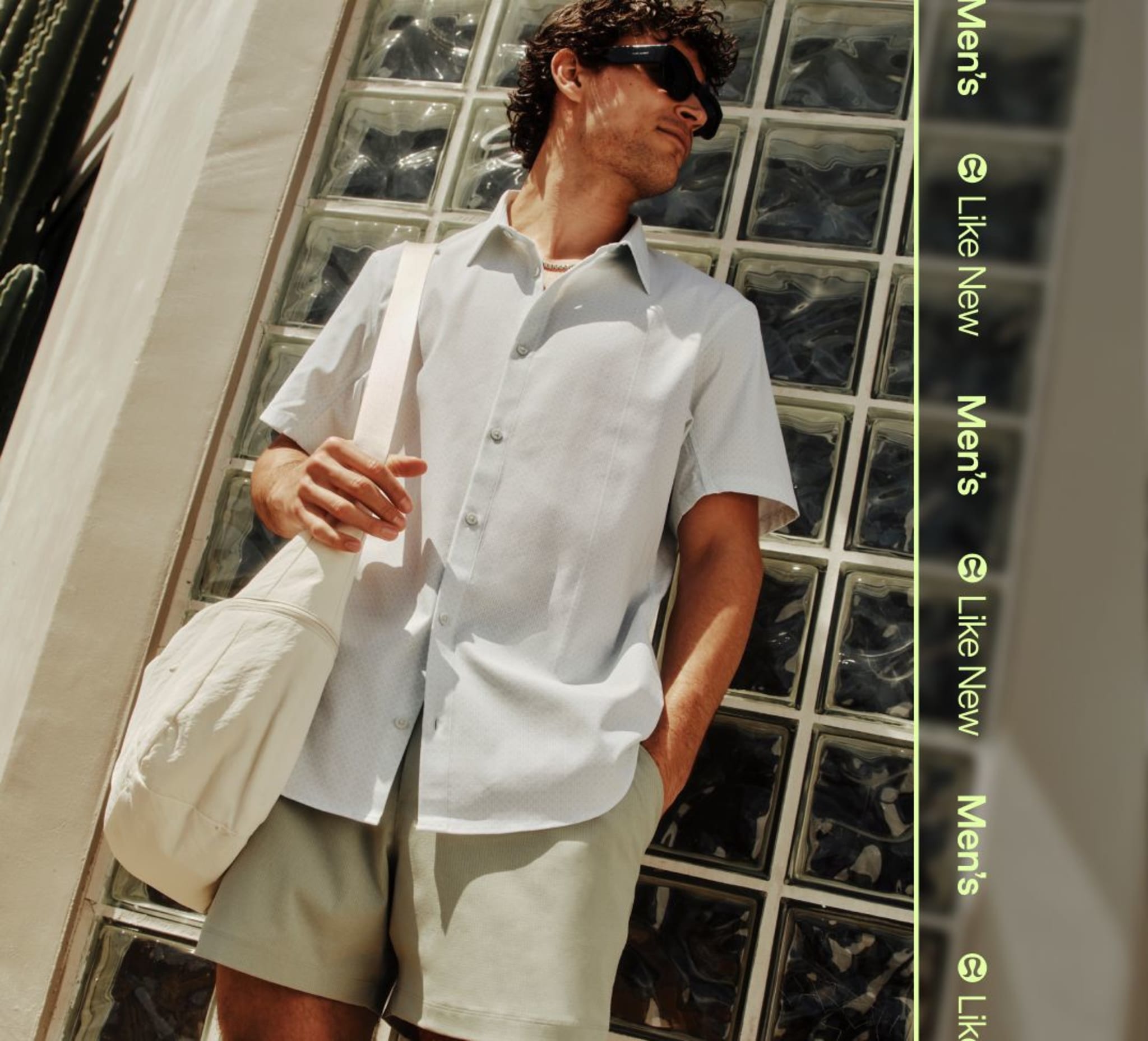 lululemon dress shirt men's lululemon Airing Easy Short-Sleeve Shirt - Size XS