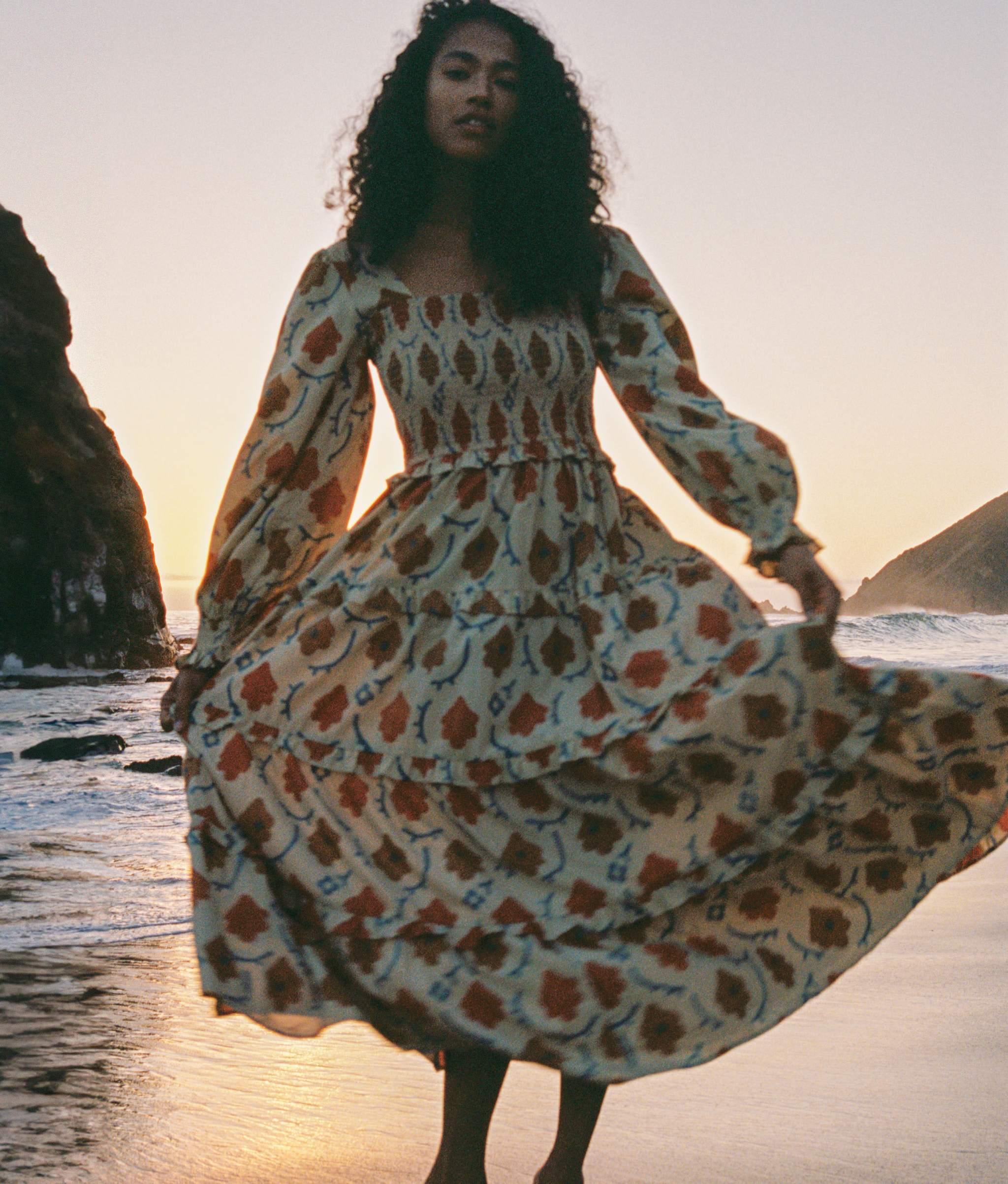 knee length dresses for ladies Jour Maxi Dress