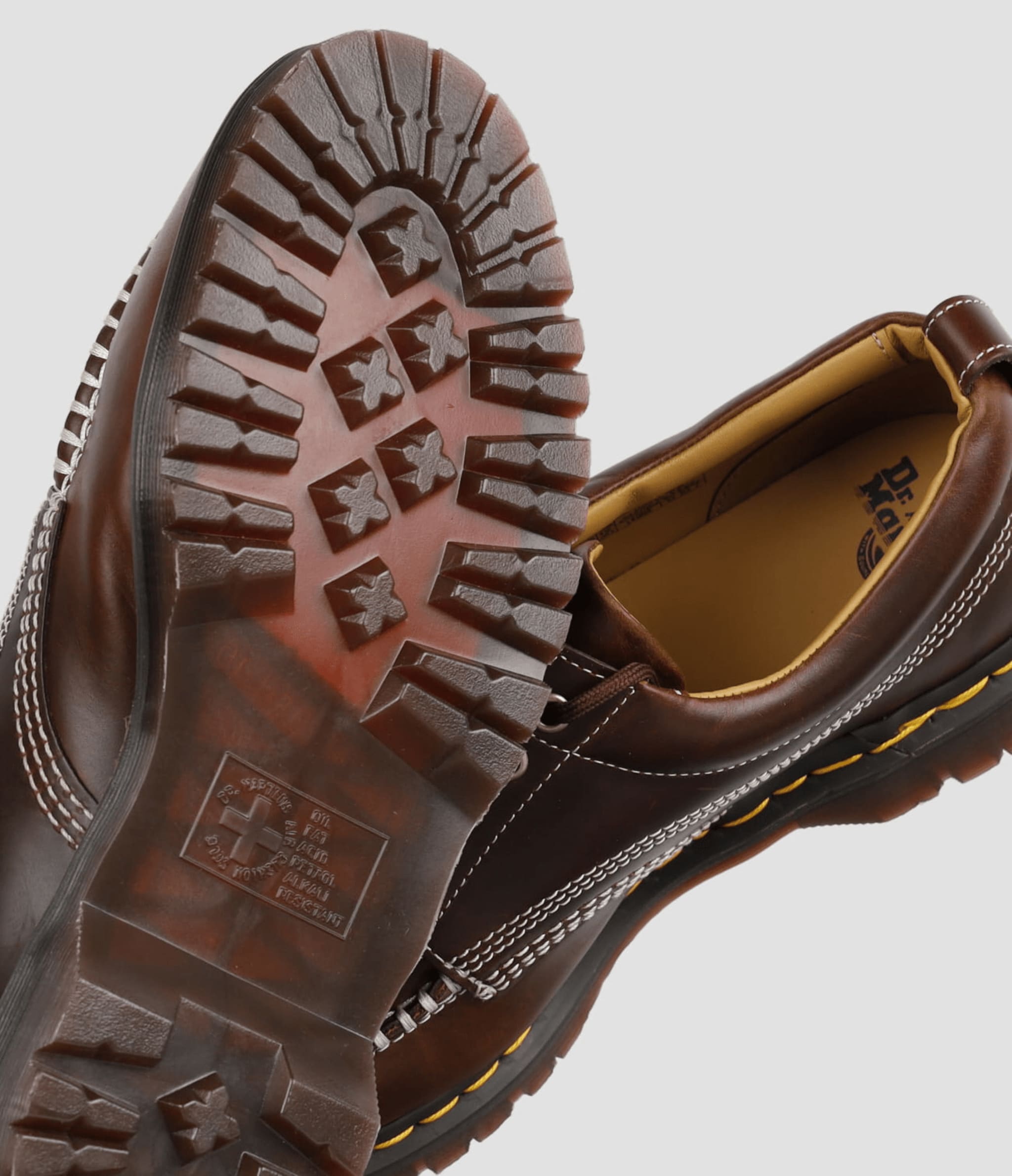 Lowell Leather Moc Toe Shoes | Dr. Martens ReWair