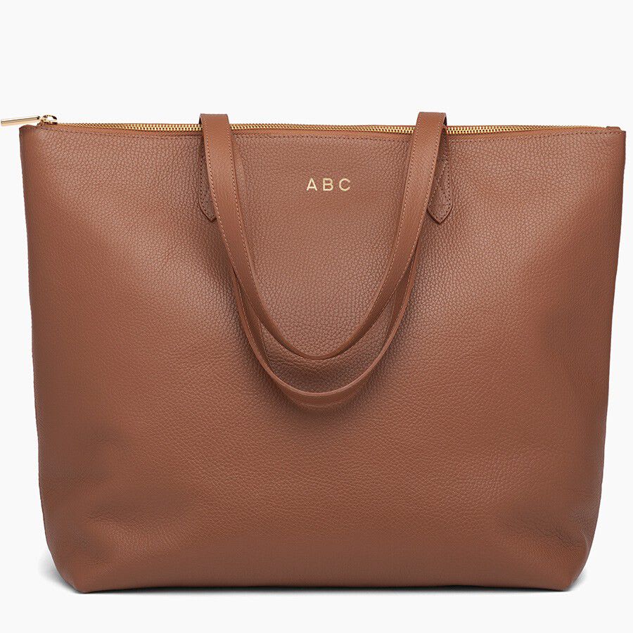 Classic Leather Zipper Tote | Cuyana | Cuyana Revive