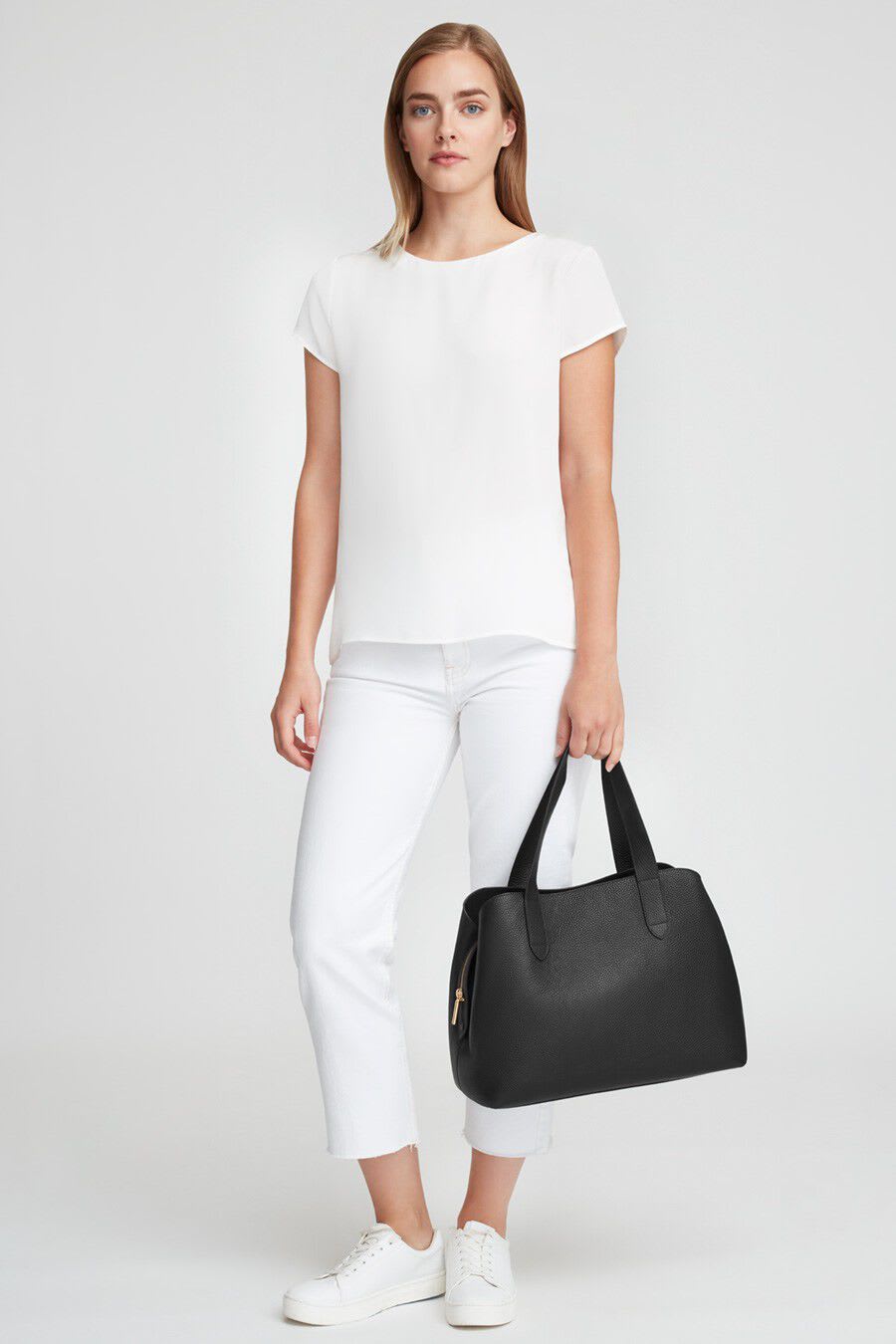 Cuyana Revive - Top Handle Crossbody Bag  Crossbody bag, Leather crossbody  bag, Bags