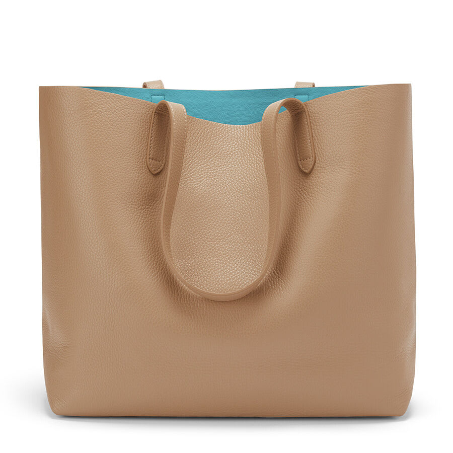 Classic Structured Leather Tote | Cuyana | Cuyana Revive