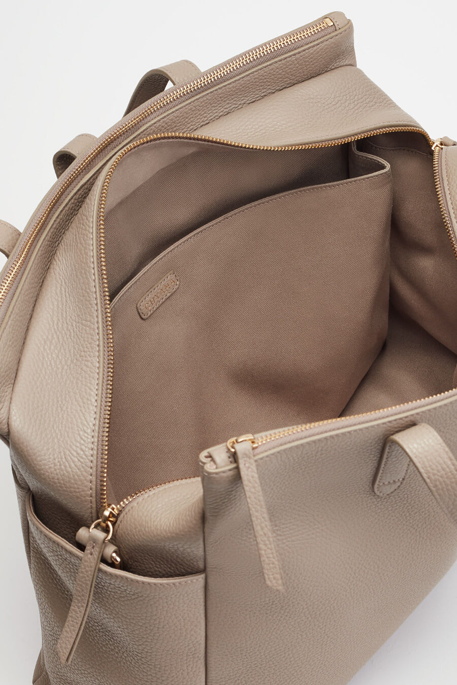 Leather Triple Zipper Overnight Cuyana Cuyana Revive
