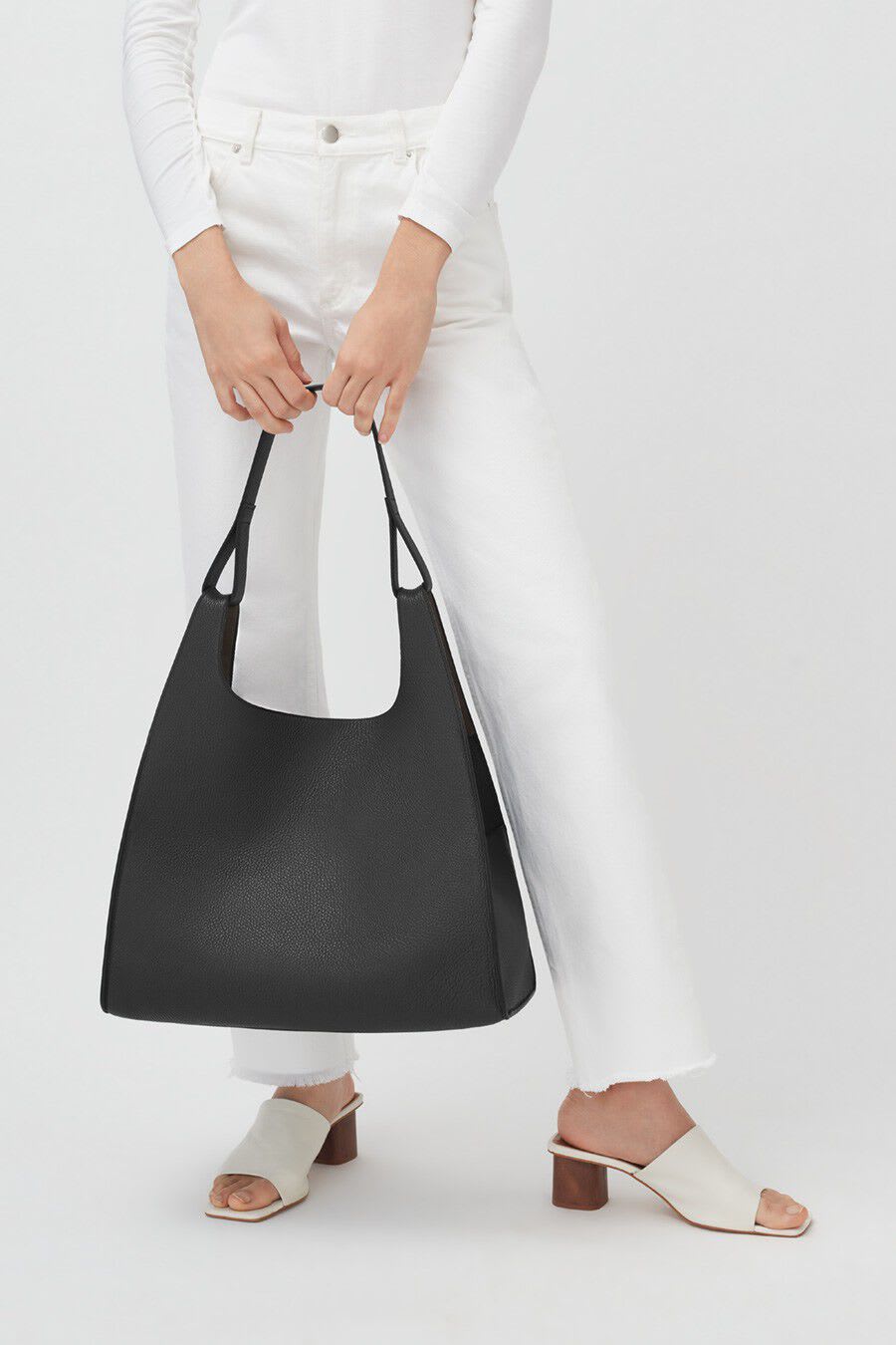 Cuyana Oversized Double Loop Bag Review 