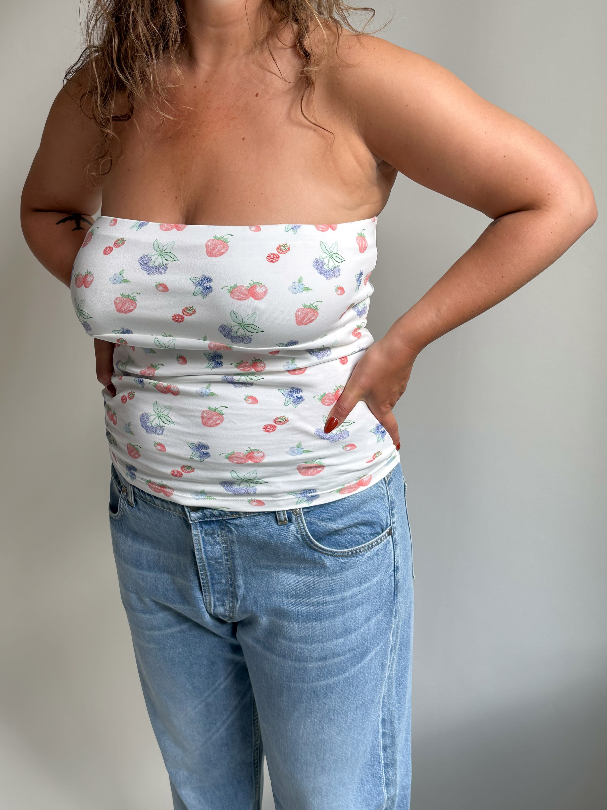 Daily Tube Top Black | Djerf Avenue | Djerf Avenue Re-sell