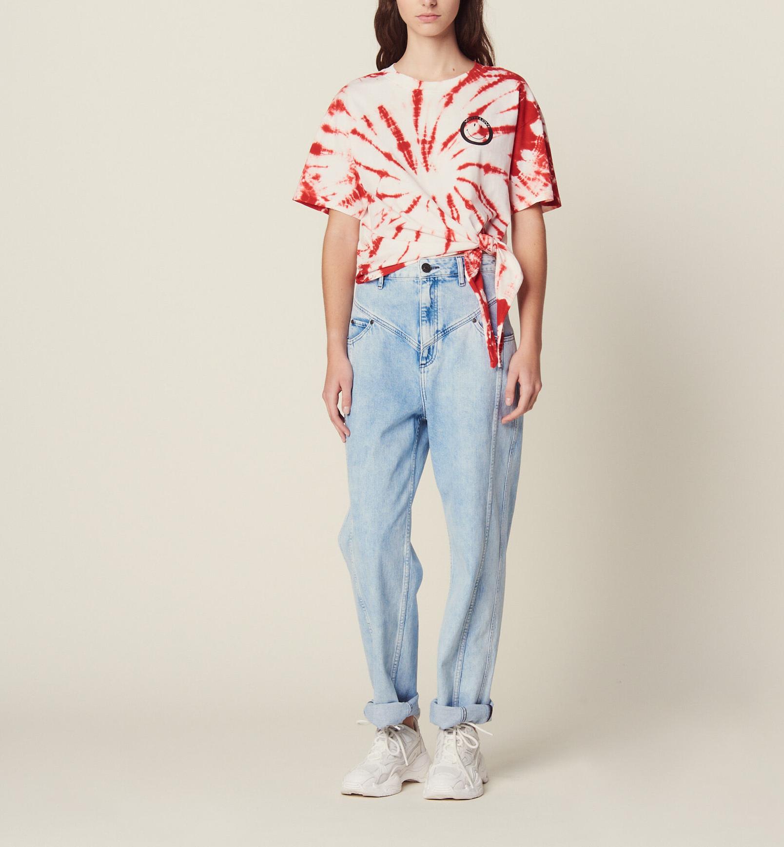 sandro tie dye shirt