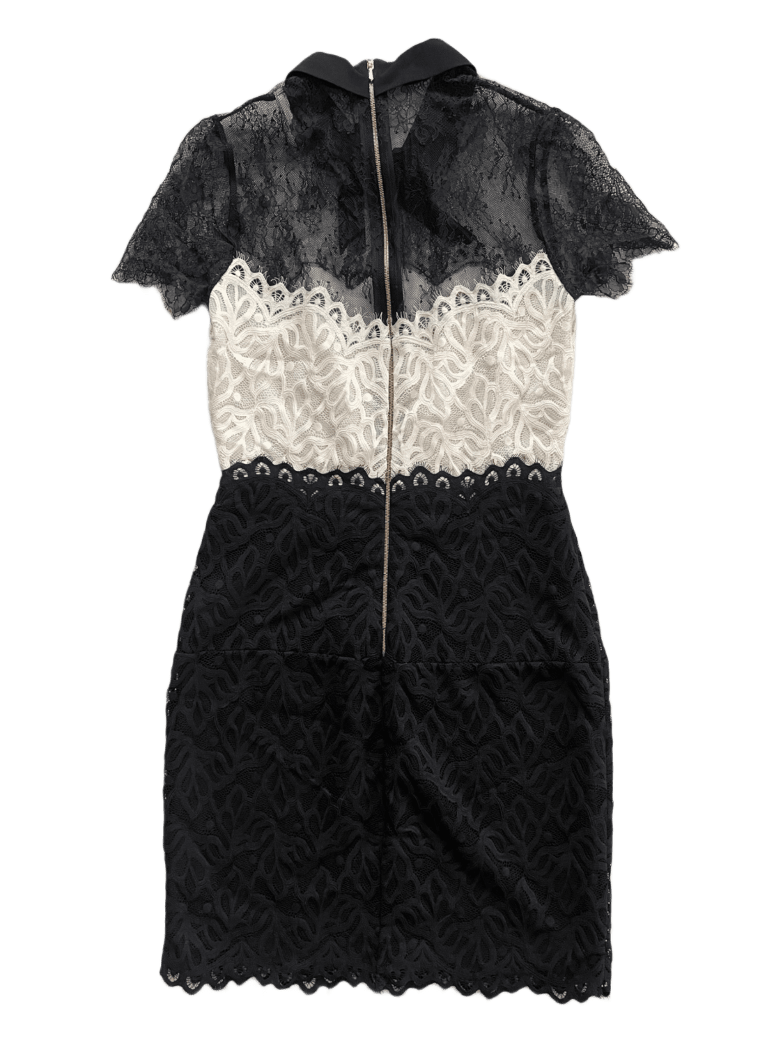Two-tone lace dress | Sandro | Sandro Secondhand
