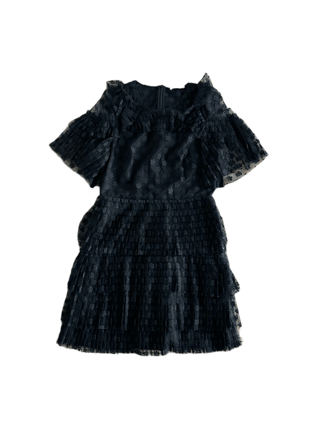 Pleated lace dress | Sandro | Sandro Secondhand