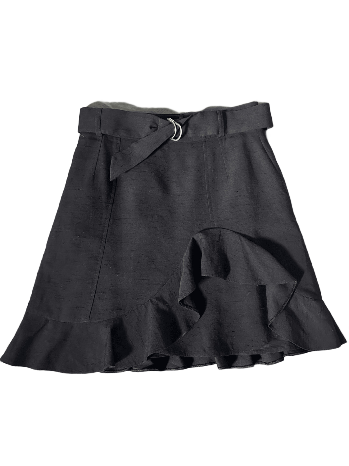 関税・送料込み!【国内発送】SANDRO Ruffle Mini スカート Mini ruffled skirt white / beige For Women | Sandro Paris