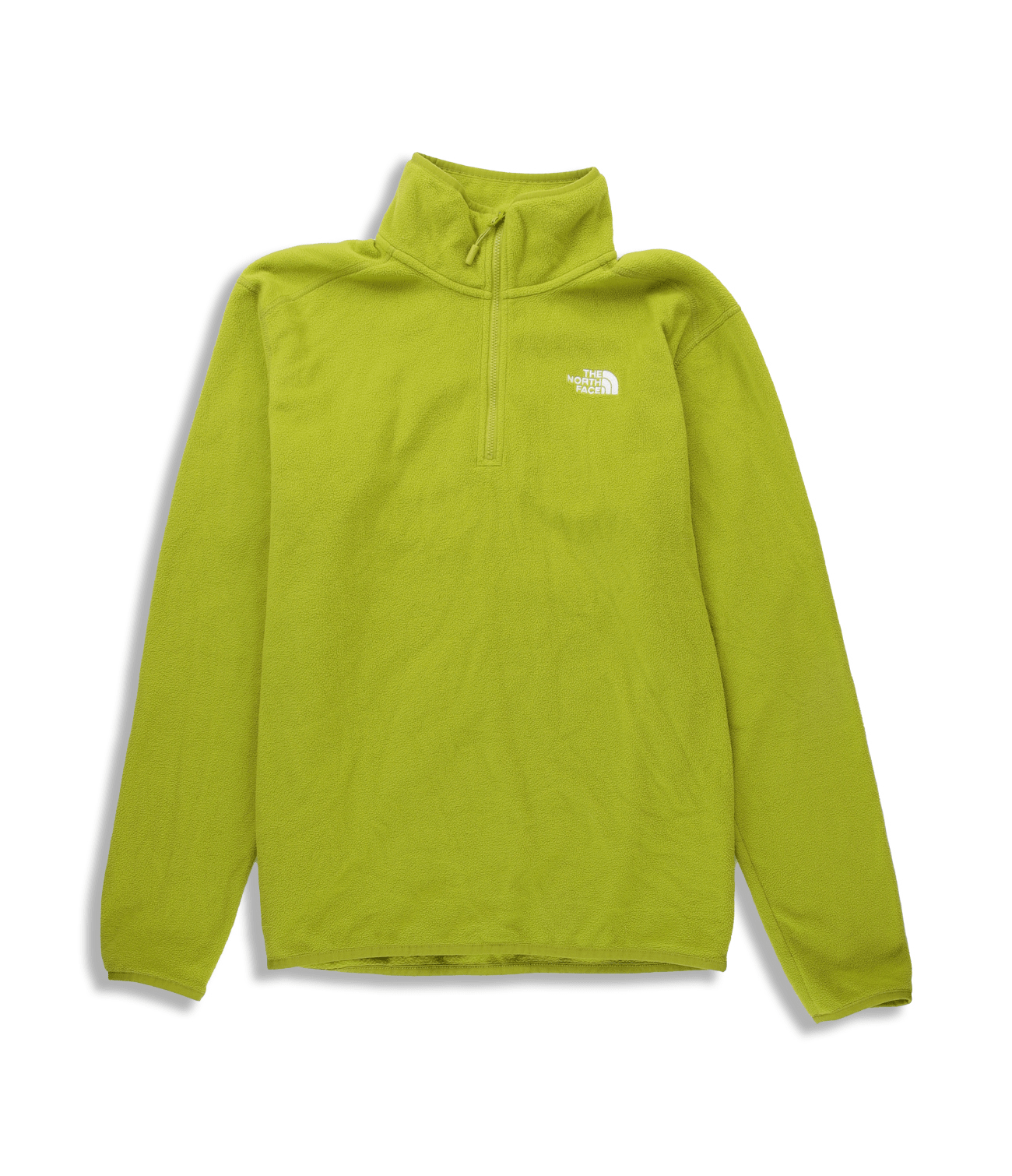 Men s 100 Glacier Quarter Zip FLeece Pullover The North Face The North Face Renewed