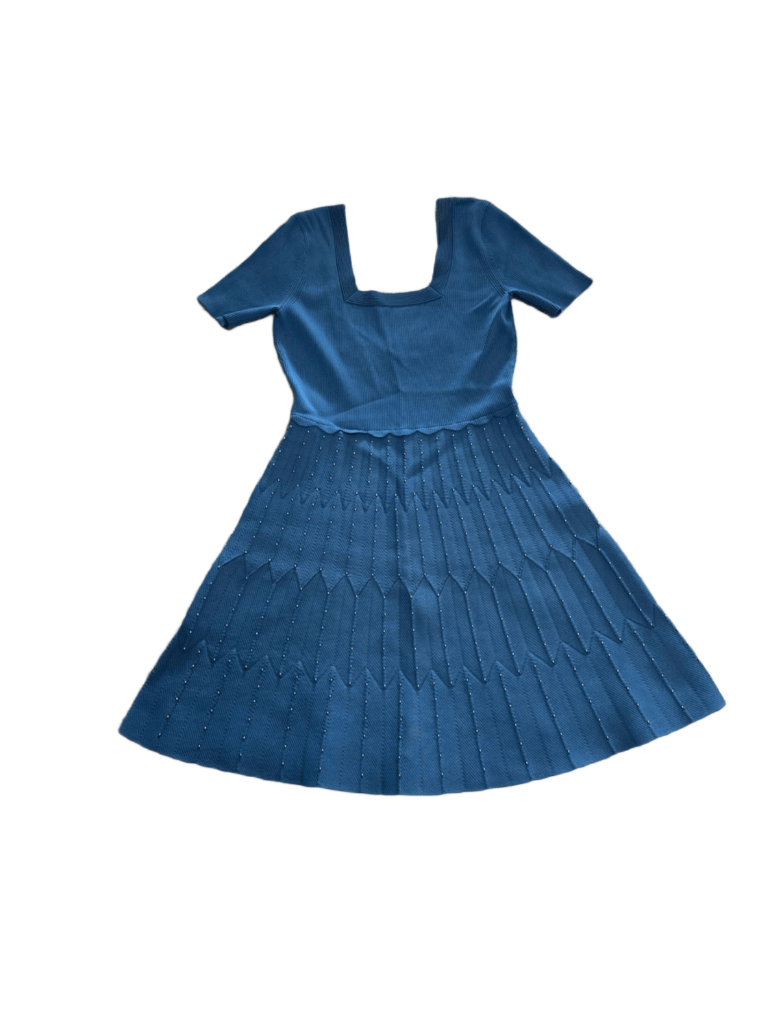 Knit dress with square neckline | Sandro | Sandro Secondhand