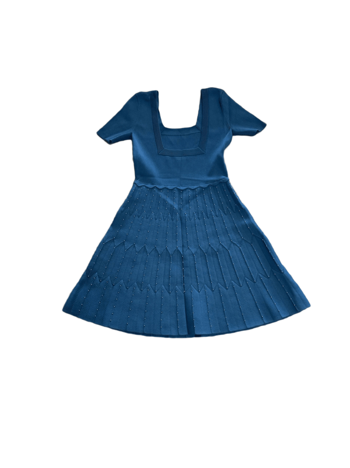 Knit dress with square neckline | Sandro | Sandro Secondhand