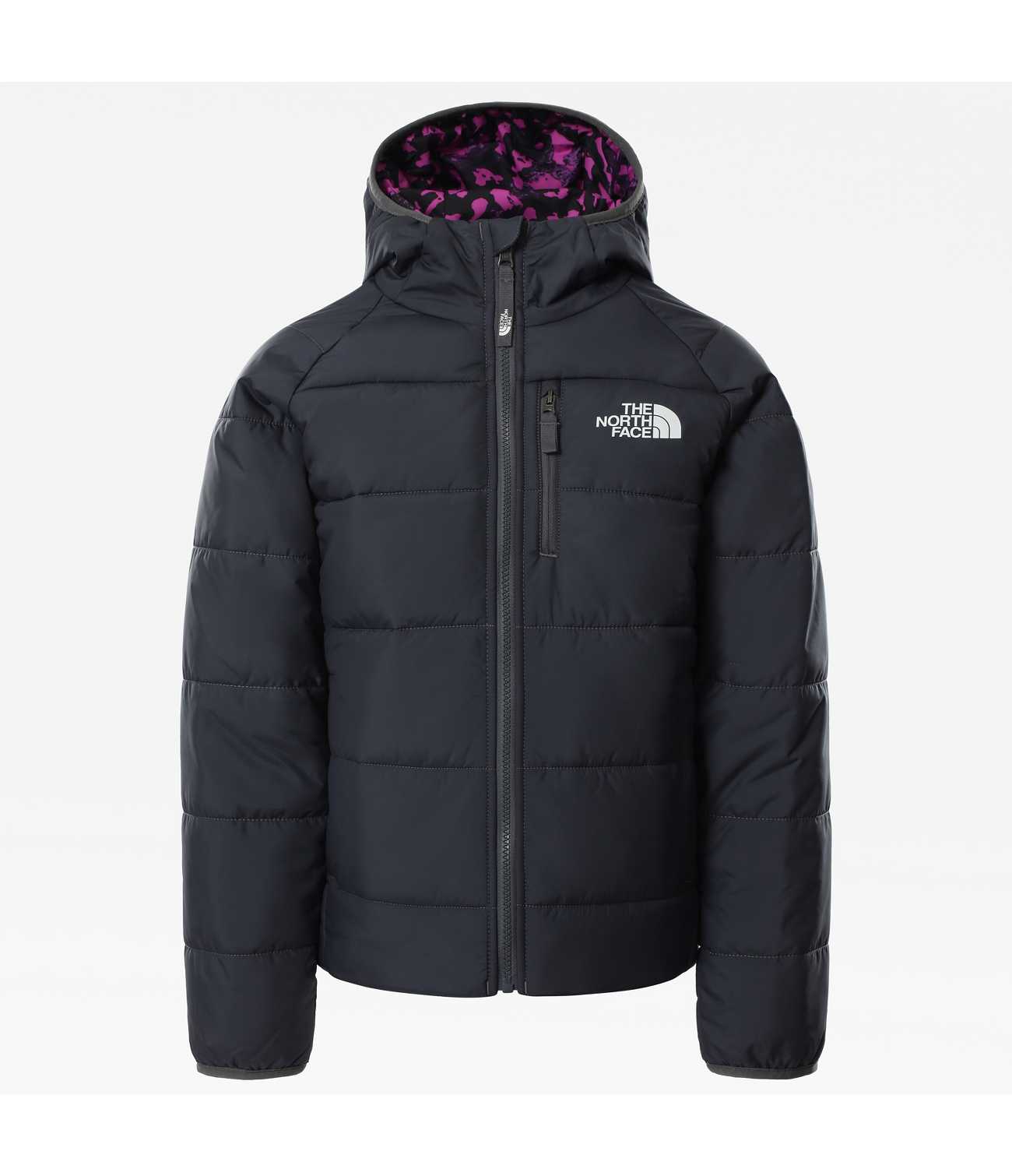Girls Printed Reversible Perrito Insulated Jacket The North Face The North Face Renewed