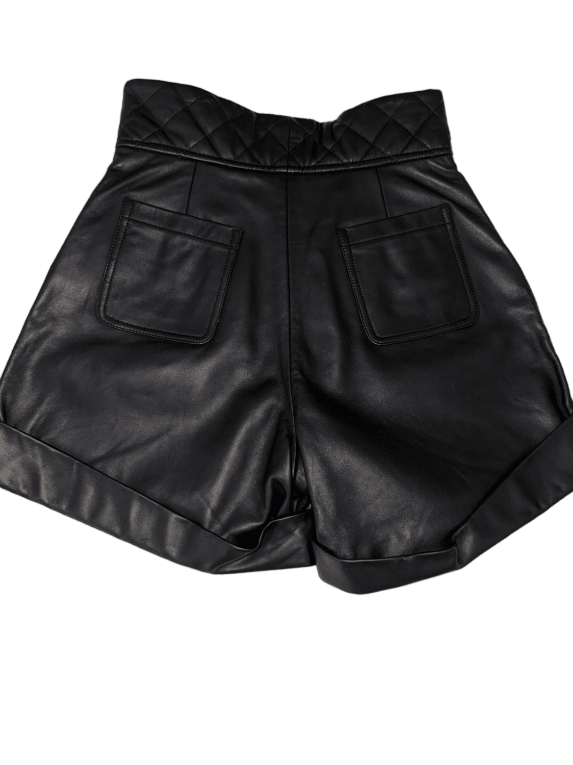 完売品 入手困難 新品 LIten Quilting short pants 黒 Spanx Polished Stretch-Cotton Shorts | Saks Fifth Avenue