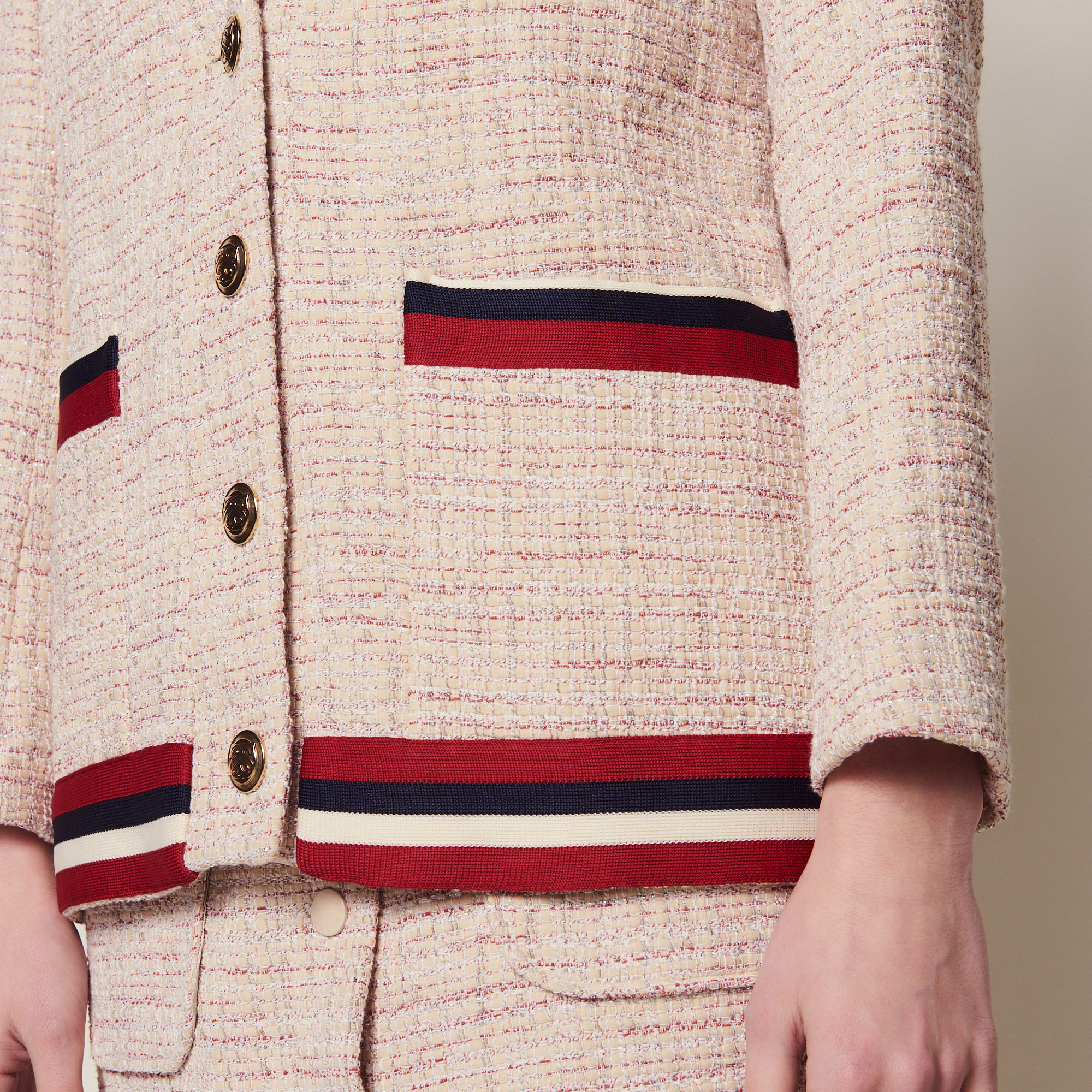 Tweed cardigan-jacket | Sandro | Sandro Secondhand