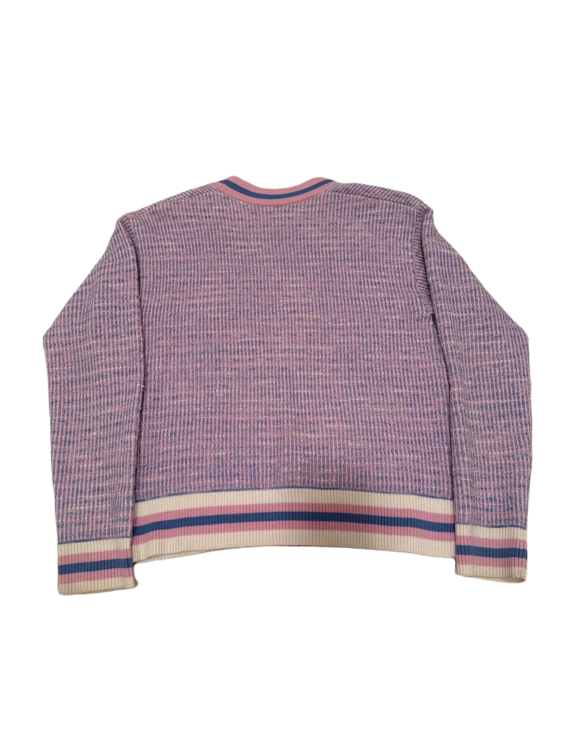 Cropped tweed effect cardigan | Sandro | Sandro Secondhand