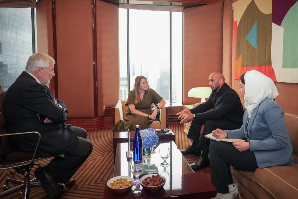 Abdulla Al Hamed holds bilateral meetings in New York with leaders of institutions, media leaders in preparation for BRIDGE Summit