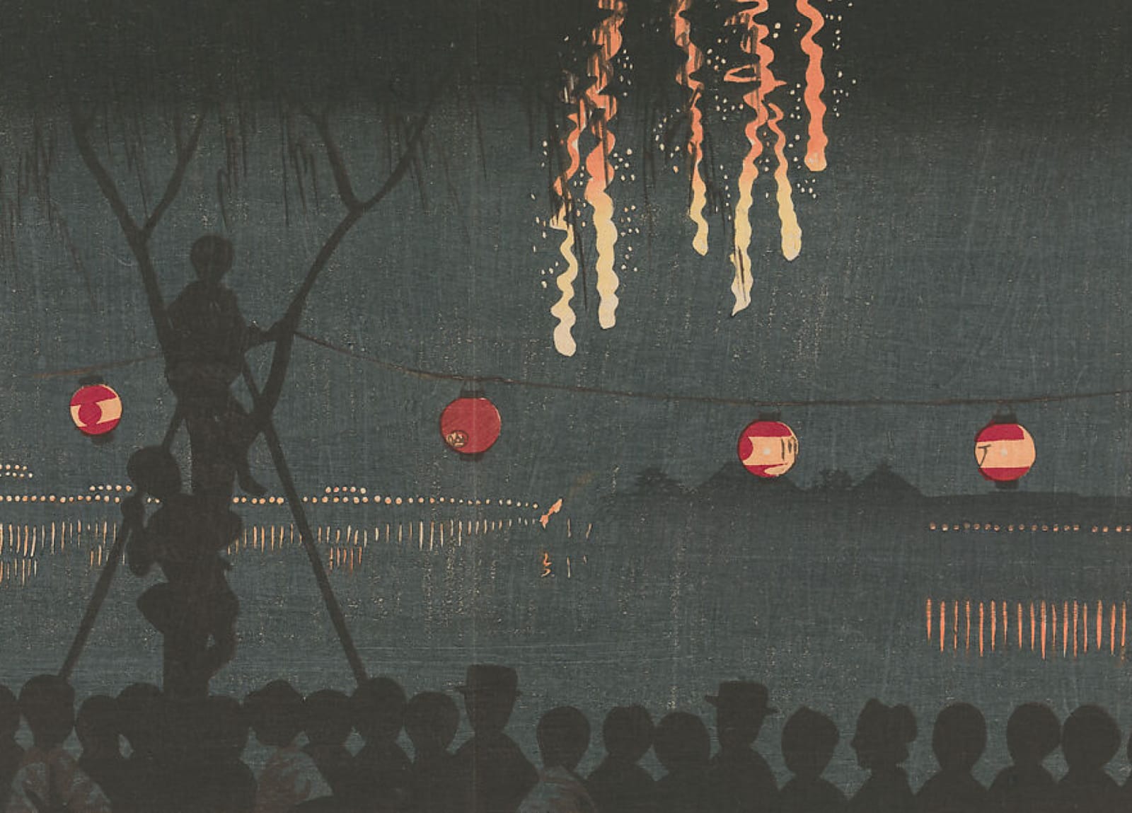 Fireworks at Ikenohata