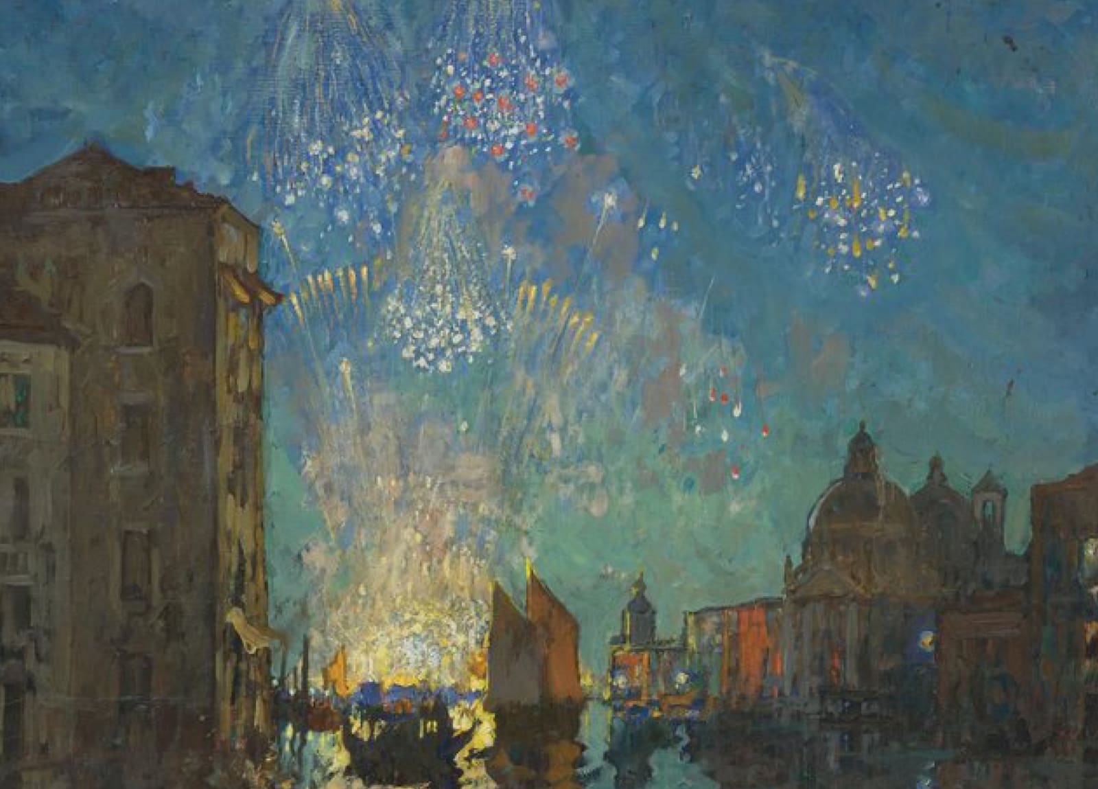 Fireworks in Venice
