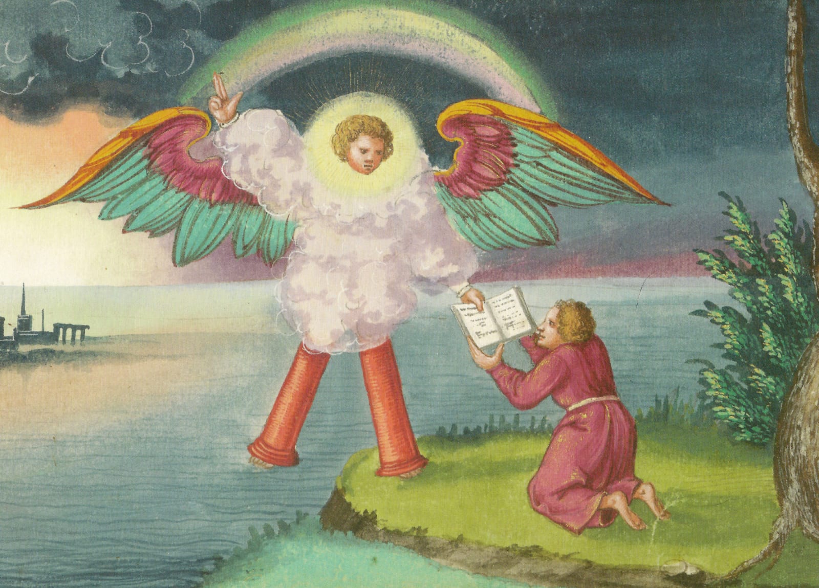 Johannes und der Engel