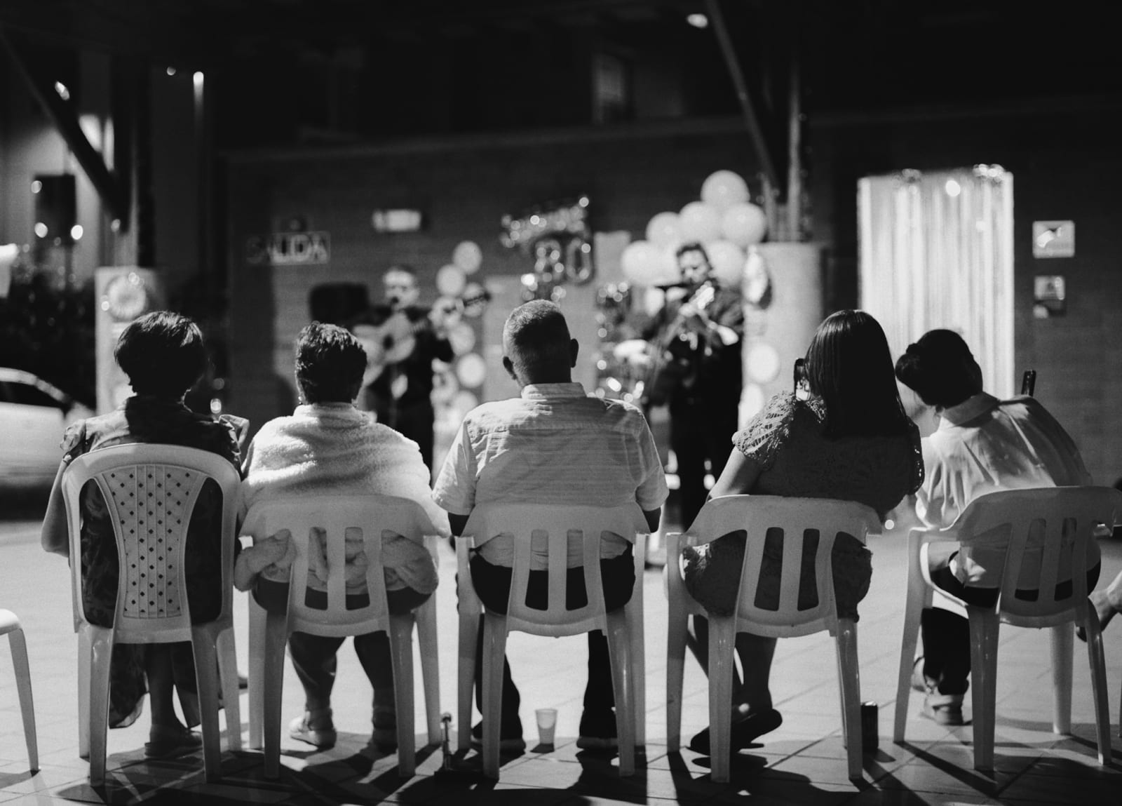 Mariachis on Grima's 80th